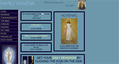 Desktop Screenshot of familynovena.com